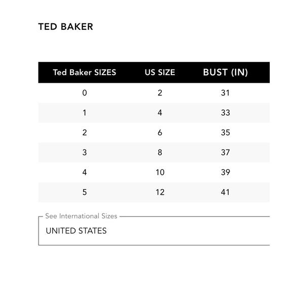 TED BAKER -NWT- Tilliai Bluebell Bodycon Dress | 8 - Picture 11 of 11